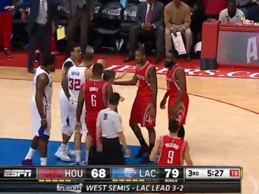 2015NBA火箭vs快船，史诗级逆转，休斯顿的不朽之夜