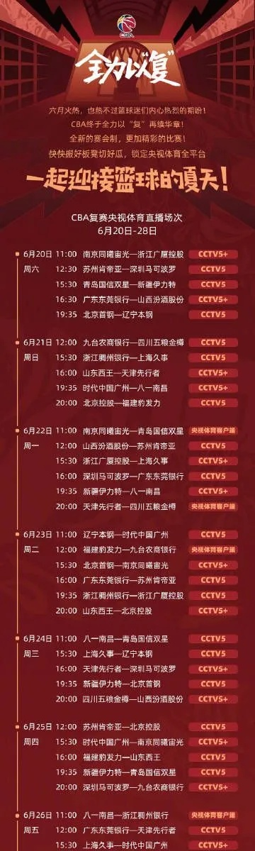 快速的CBA比分，指尖上的篮球江湖